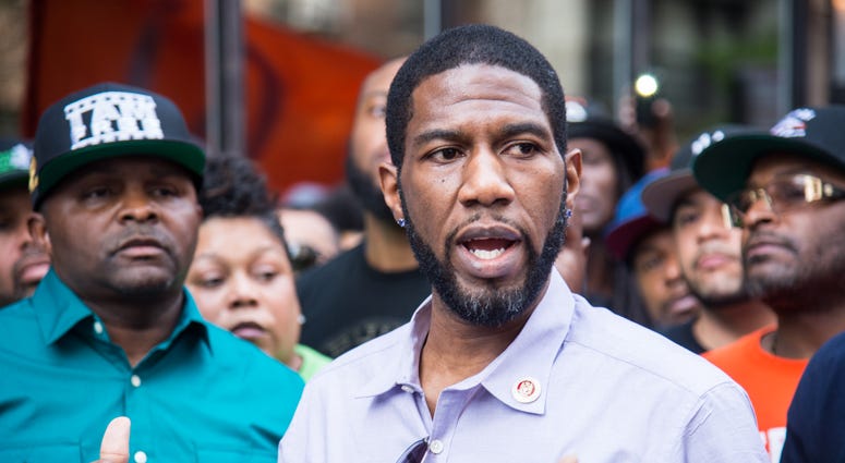 New York City Council Member Jumaane Williams attends the National Anti-Violence Community Press Conference at Irving Plaza on May 26, 2016 in New York City. Jumaane Williams - Getty