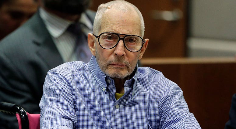 Real Estate Heir Robert Durst appears in the Airport Branch of the Los Angeles County Superior Court during a preliminary hearing on December 21, 2016 in Los Angeles, California. Robert Durst