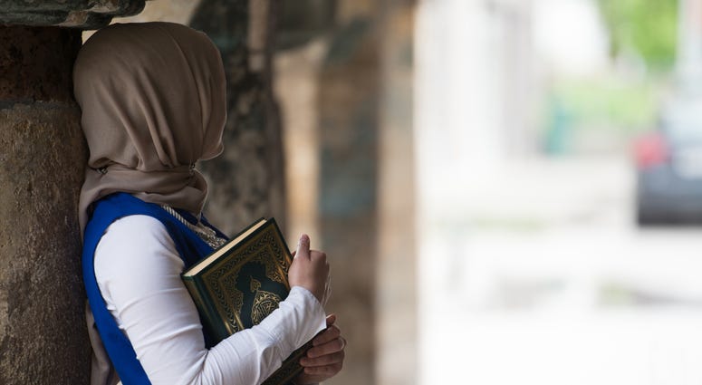 A Muslim woman wearing a hijab Hijab