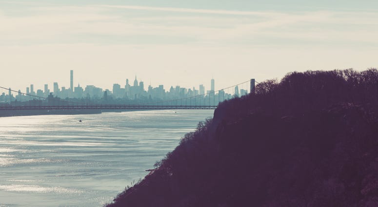 The Palisades Parkway. The Palisades Parkway
