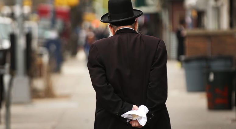 Hasidic man. Hasidic man
