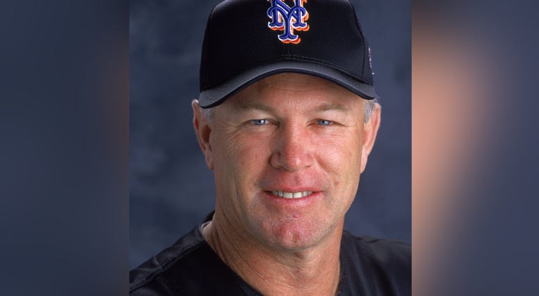 Coach John Stearns #12 of the New York Mets poses for a studio portrait during Spring Training Photo Day in Port St. Lucie , Florida. John Stearns
