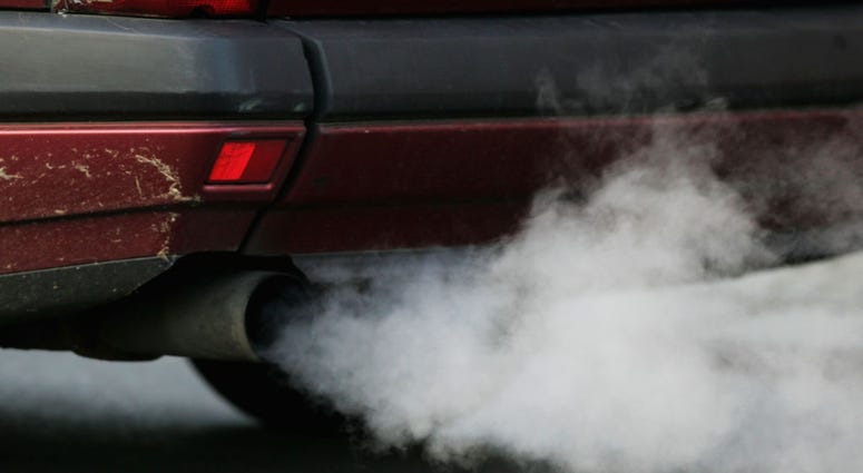 An vehicle's exhaust pipe releases fumes on February 7, 2007 in Berlin, Germany. Vehicle Emissions