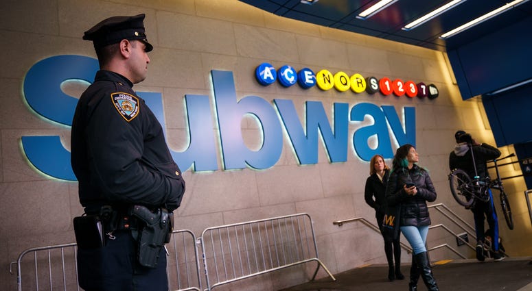 NYPD subway NYPD subway