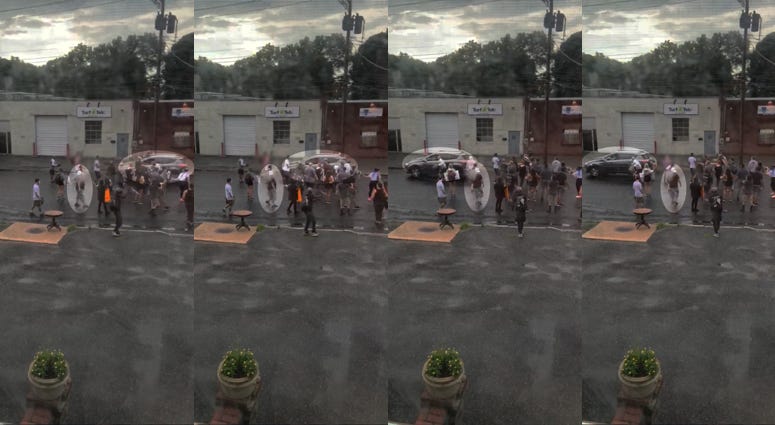 Images released by police of Huntington Station protest Huntington Station protest