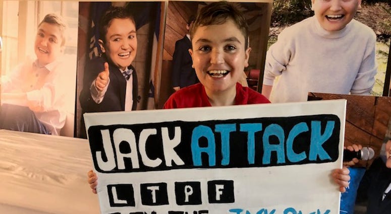 Jack Posnack at his home in Rockland County Jack Posnack