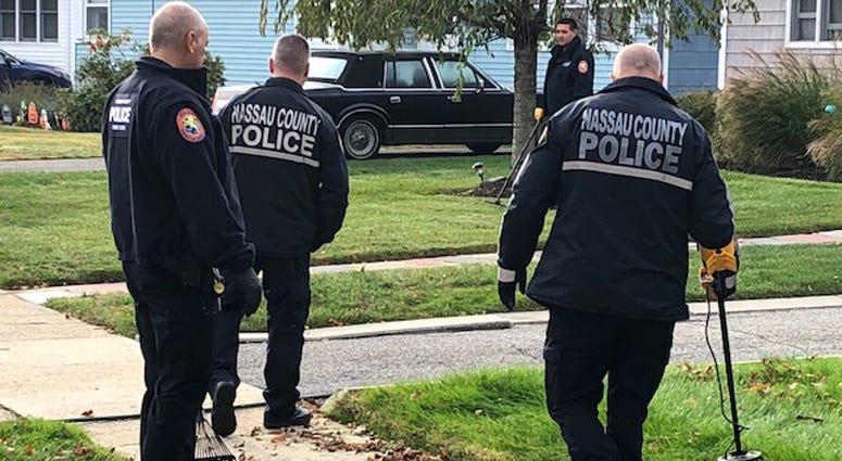 An off-duty New York City police officer shot a man outside his home in Seaford. Seaford Shooting