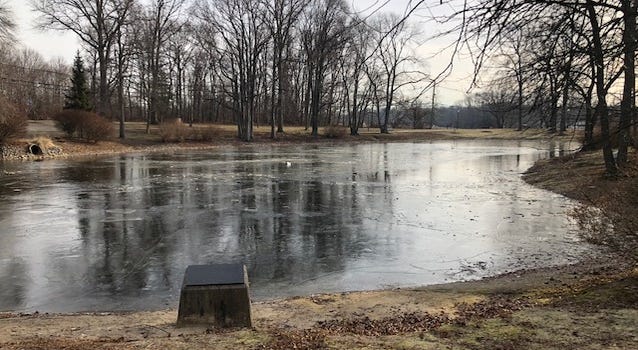 Fatal Icy pond NJ