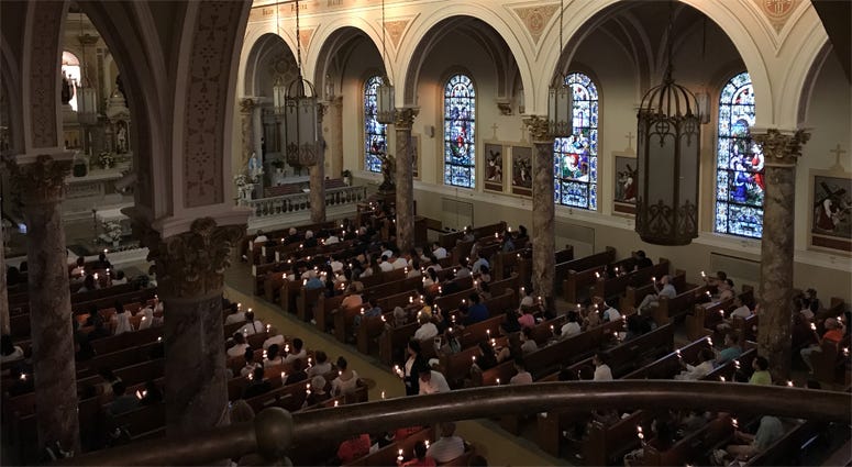 Vigil held in honor of Lesandro Guzman-Feliz Junior Vigial