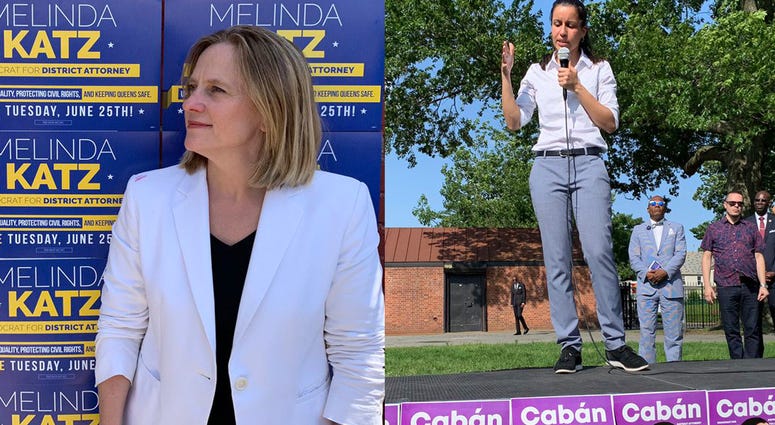 Melinda Katz and Tiffany Caban. Melinda Katz Tiffany Caban