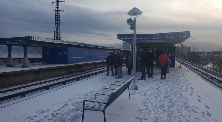 LIRR after snow