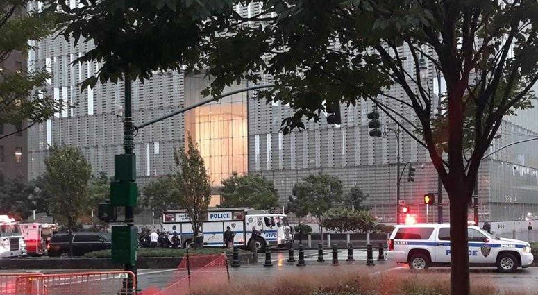 Suspicious package investigation World Trade Center Suspicious package investigation World Trade Center