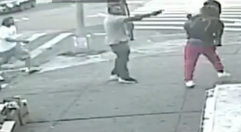 The shooting in Brownsville New Lots shooting