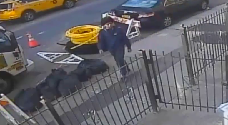 The suspect. Attempted rape suspect Queens