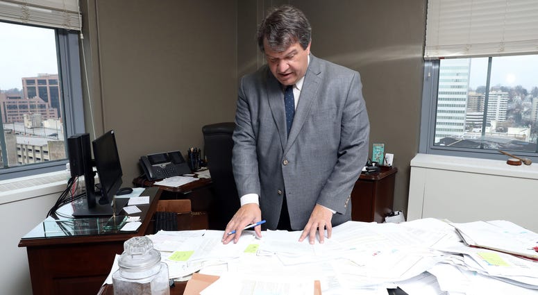 Westchester County Executive George Latimer in his office Dec. 24, 2018 in the County Office Building in White Plains. George Latimer