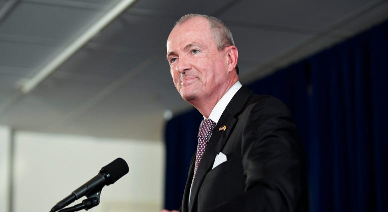Governor Phil Murphy announces the signing of the state budget for 2019 and 2020 on Sunday, June 30, 2019, in Trenton. Phil Murphy