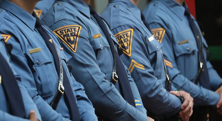 New Jersey State Police troopers New Jersey State Police troopers