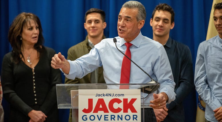 Former Assemblyman Jack Ciattarelli launches his campaign for governor, making him Gov. Phil Murphy's first Republican opponent. Jack Ciattarelli