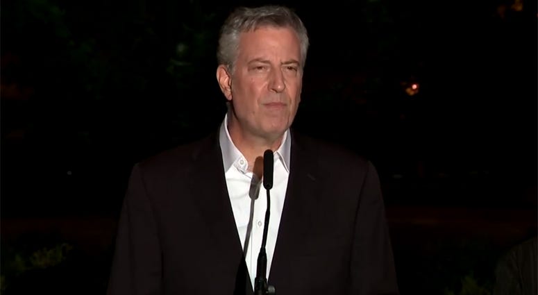 Bill de Blasio addresses George Floyd protests Bill de Blasio