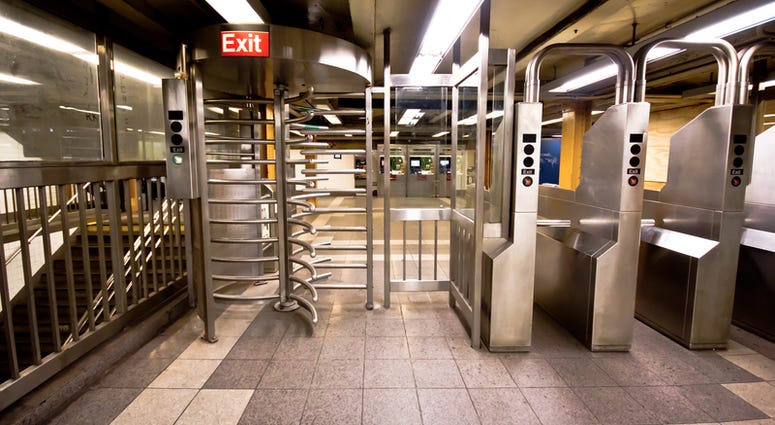 Subway turnstile Subway turnstile