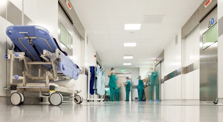 Hospital corridor Hospital corridor