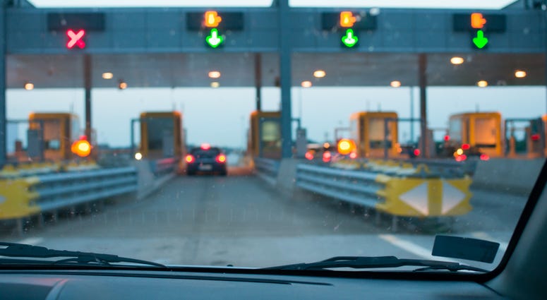 Toll booths