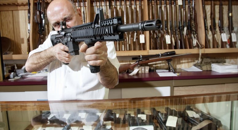 File photo Gun shop