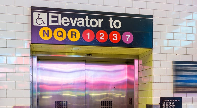 Subway elevator Subway elevator