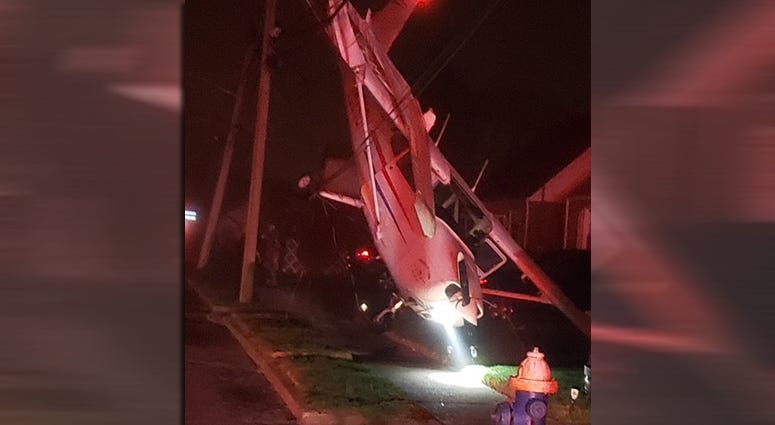 Small plane does down in Valley Stream Valley Stream plane crash