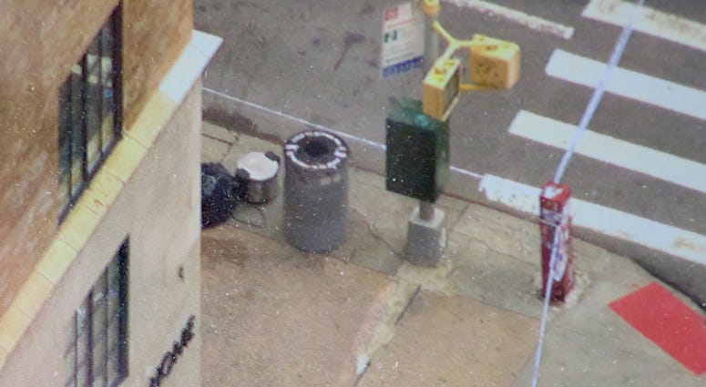 A suspicious package which turned out to be a rice cooker found in Chelsea Suspicious package in Chelsea
