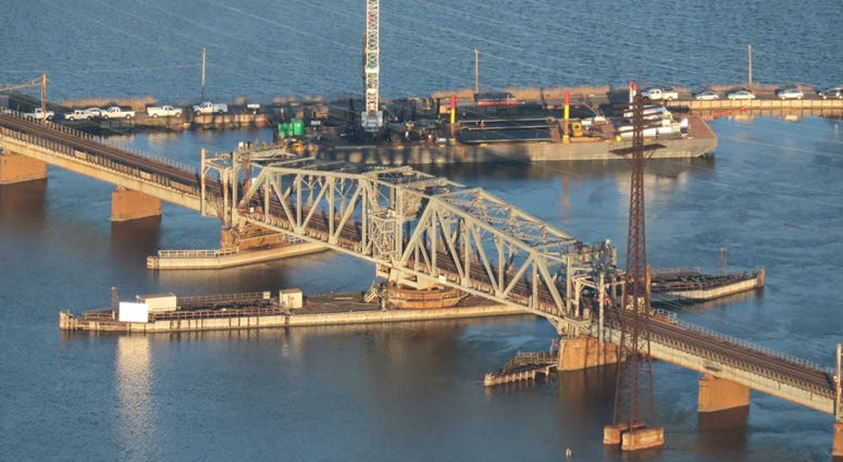 NJ TRANSIT train service was disrupted because Amtrak's Portal Bridge was stuck in the open position. Amtrak Portal Bridge