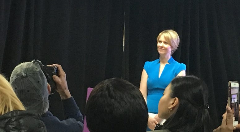 Cynthia Nixon kicks off gubernatorial campaign. Cynthia Nixon
