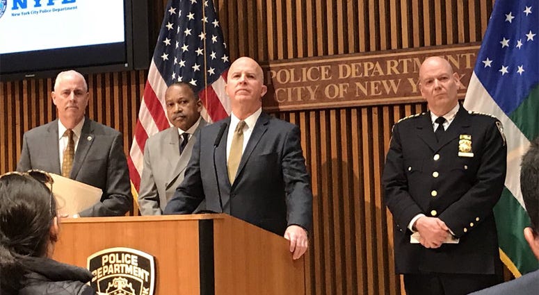 NYPD Commissioner James O'Neill NYPD Commissioner James O'Neill
