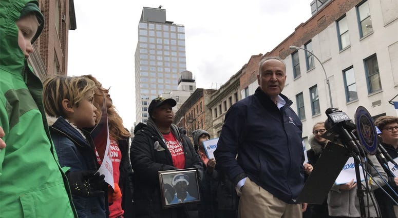 Sen. Charles Schumer Sen. Charles Schumer Calls For Gun Legislation