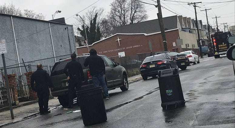 Authorities respond to an active shooter situation in Jersey City Dec. 10, 2019. Jersey City Active Shooter