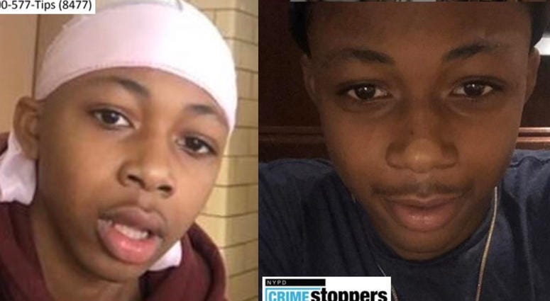 The 14-year-old questioned by police. Tessa Majors