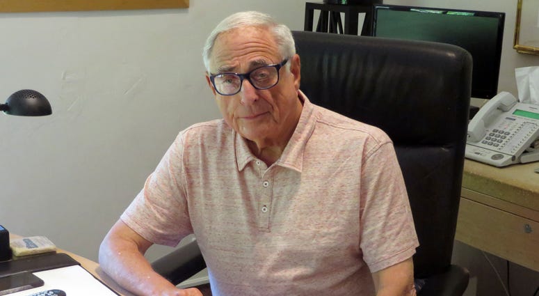 In this Aug. 10, 2015 file photo, former NBC President Fred Silverman poses in his office in Los Angeles. Fred Silverman