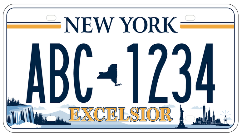 Winning License Plate Design