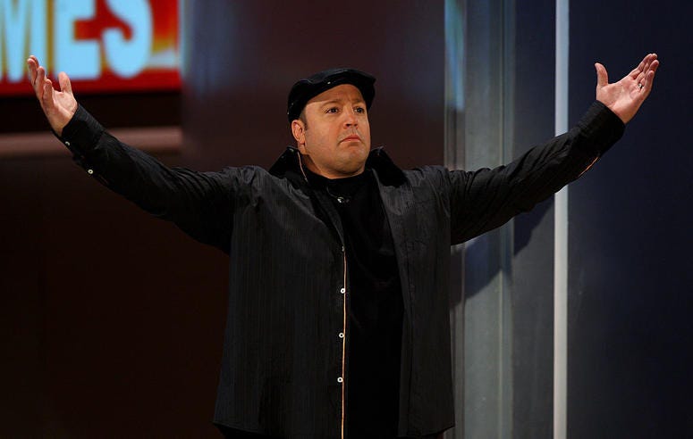 Comedian Kevin James attends the 'Wetten dass...?' show at the Olympiahalle on March 21, 2009 in Munich, Germany. Kevin James