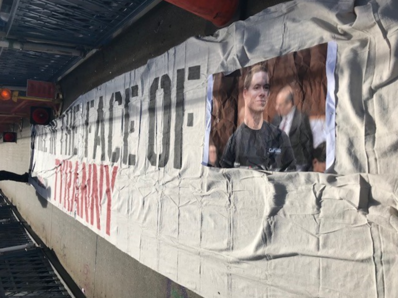 Proud Boys banner Proud Boys banner