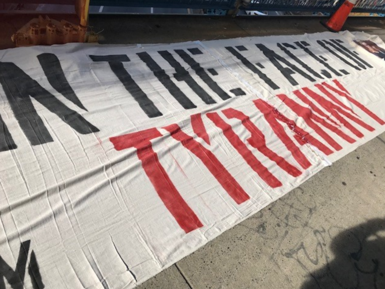 Proud Boys banner Proud Boys banner
