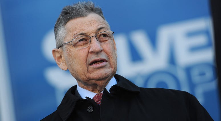 Sheldon Silver, Speaker of the New York State Assembly, attends the opening ceremony of the building, the first tower to open at the original site of the World Trade Center in New York, NY. on November 13, 2013. Sheldon Silver