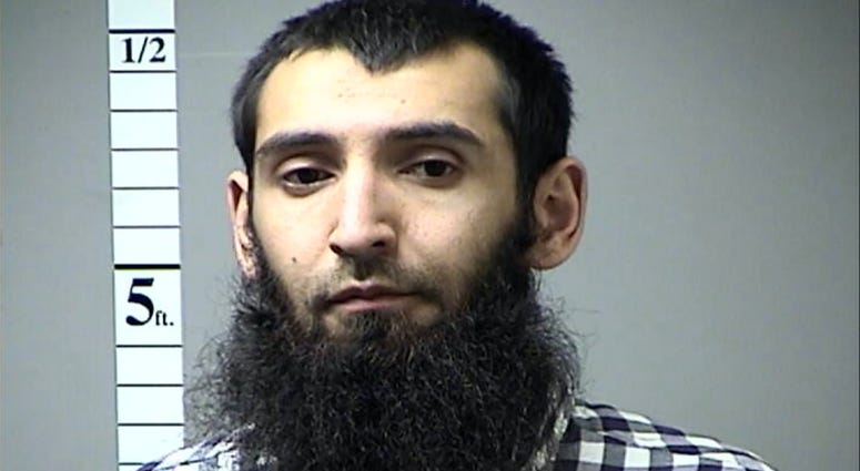 West Side bike path attack suspect Sayfullo Saipov. Sayfullo Saipov mugshot