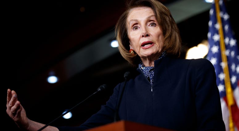 Nancy Pelosi speaks during a press conference on Capitol Hill in Washington D.C. on Dec. 13, 2018. Nancy Pelosi