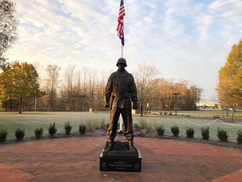 Major General Harry Rockafeller Statue