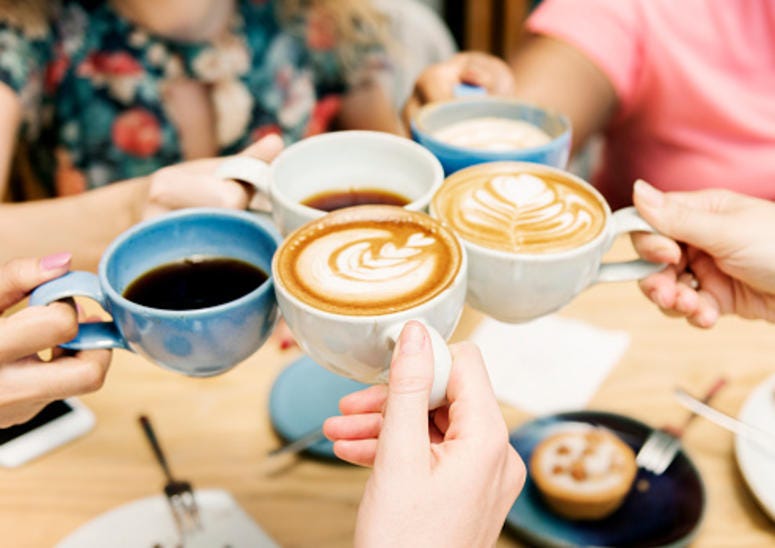 cups of coffee