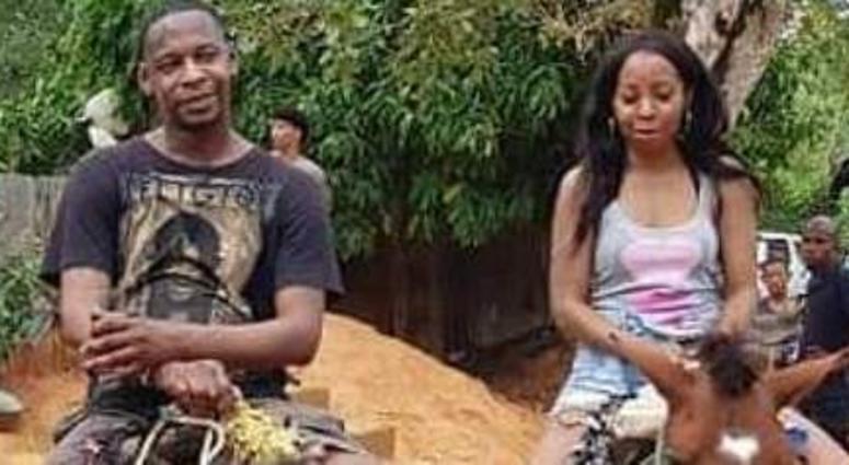Orlando Moore and Portia Ravenelle in a photo from their vacation to the Dominican Republic. Orlando Moore and Portia Ravenelle