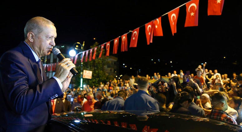 Turkish President Recep Tayyip Erdogan