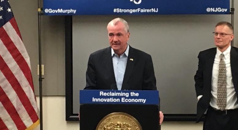 Gov. Murphy addresses reporters on March 20, 2019. Murphy talks marijuana