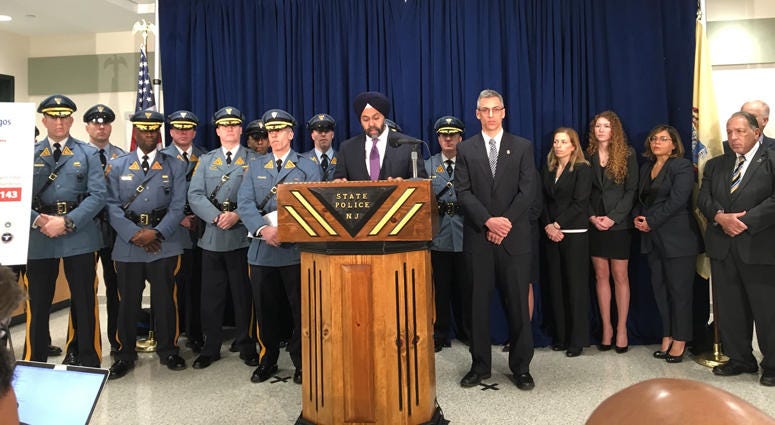 New Jersey AG Gurbir Grewal announces takedown of heroin mill. Gurbir Grewal